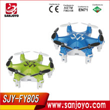 SJY-FY805 Más Nuevo Control Remoto Drone Rc Girar 360 Grados Juguetes Para Niños RC Drone 3 Ejes Cardán Quadcopter